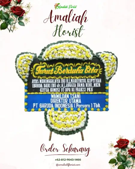 Papan Bunga Duka Bakungan
